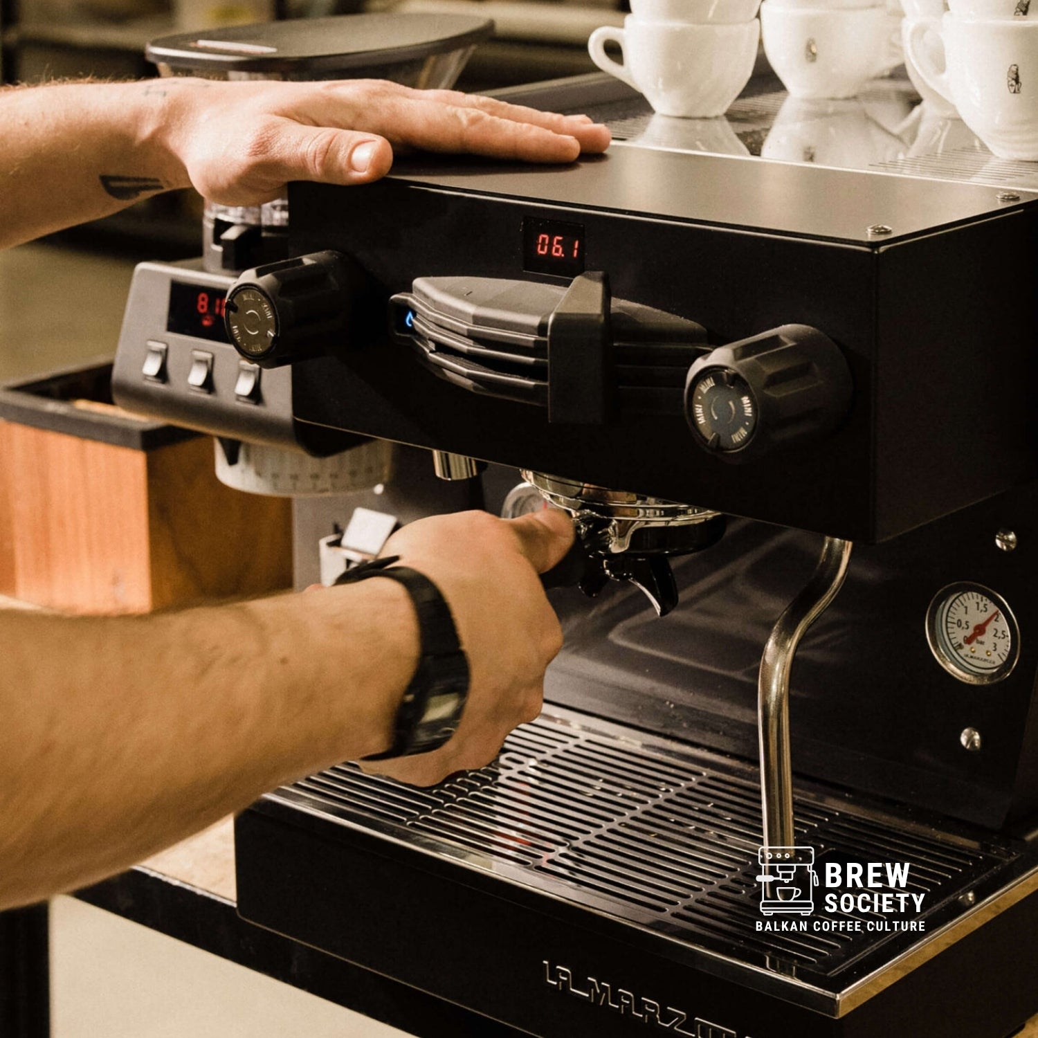 Espresso aparati Brew Society 